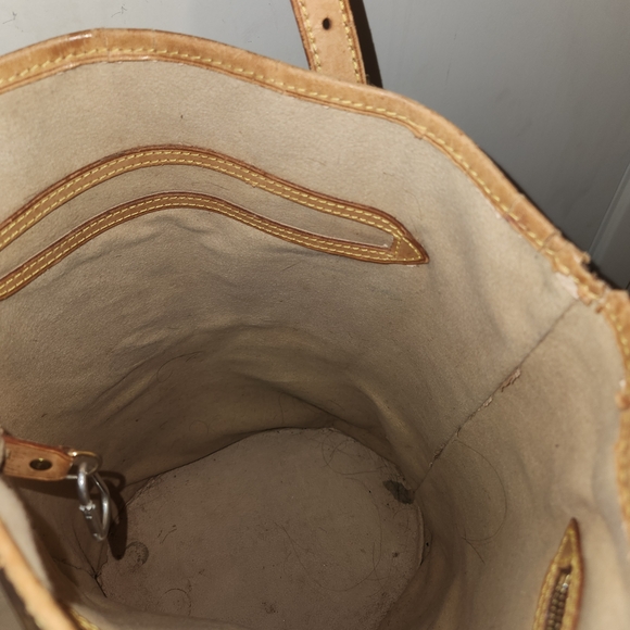 Louis Vuitton Brown Monogram Tote Bag - Picture 5 of 7